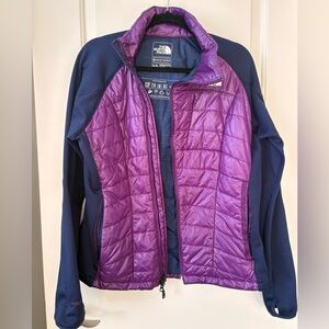 The North Face Summit Series Women's Purple and Navy Ski Jacket